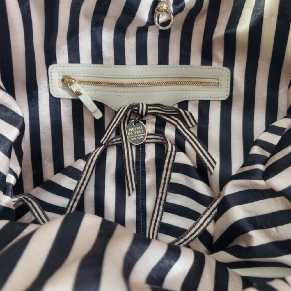 Henri Bendel NY Leopard Satin Satchel - Picture 5 of 6